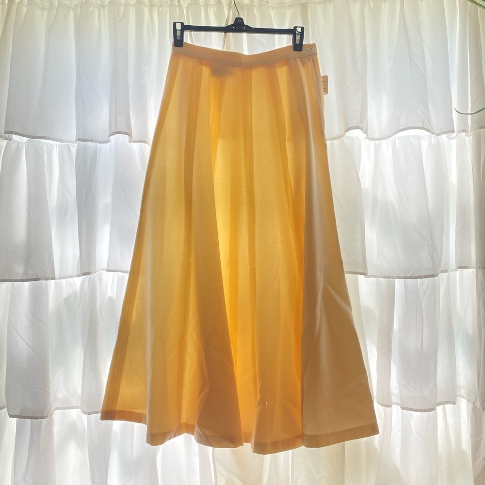 Elliott Lauren Cream Maxi A-Line Skirt